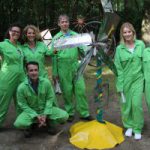 Eindresultaat schroot creatie – groepsuitje Dieren